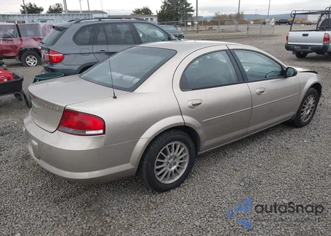 2004 Chrysler Sebring Lxi из США, поврежденный, VIN 1C3EL56R14N310154